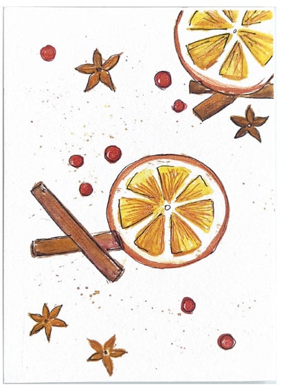 Glorious Christmas Cards, Mulled Spice